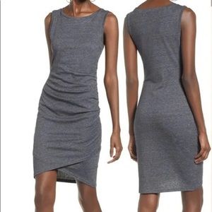 Leith Ruched Body-Con Tank Dress XS